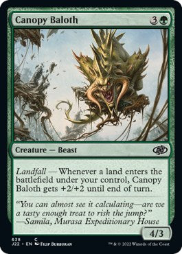 Canopy Baloth [Jumpstart 2022] | Devastation Store