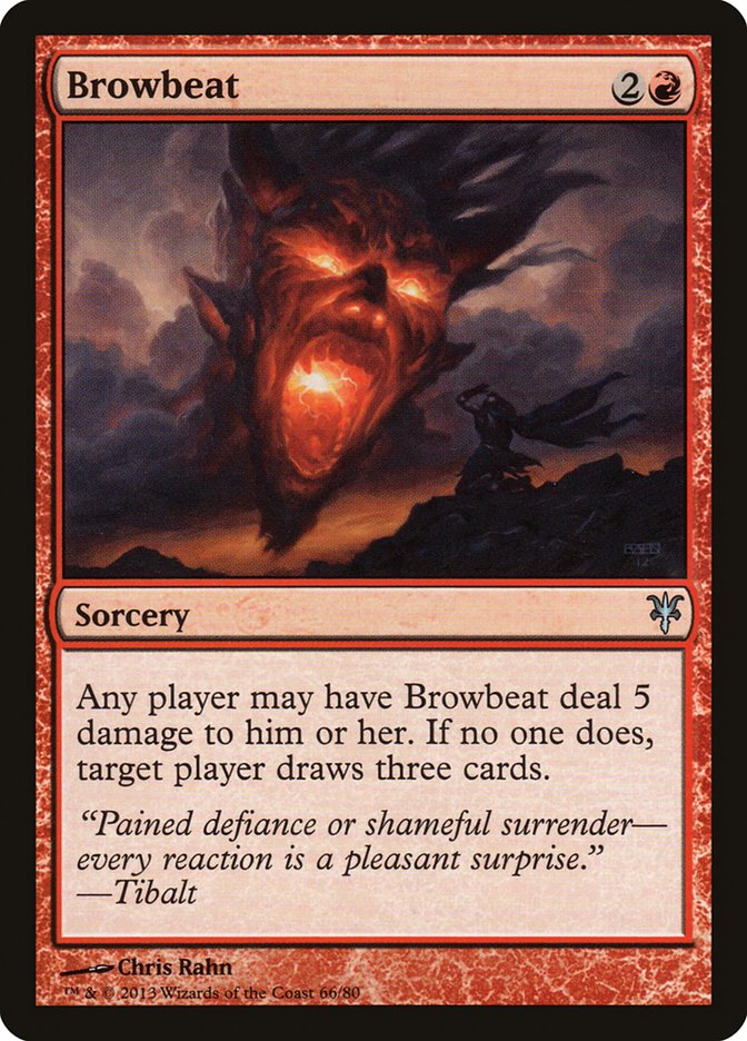 Browbeat [Duel Decks: Sorin vs. Tibalt] - Devastation Store | Devastation Store