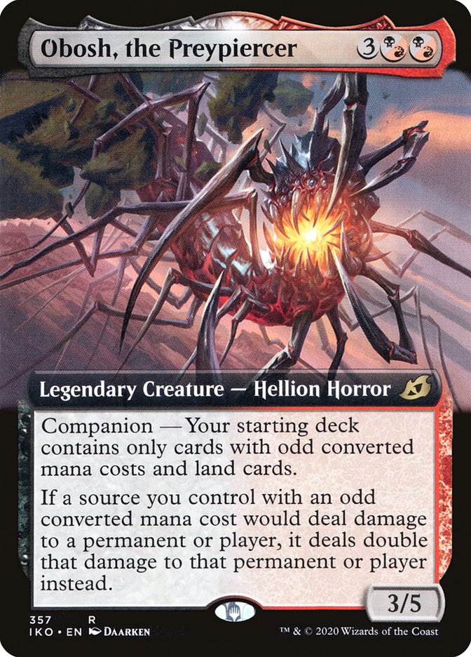 Obosh, the Preypiercer (Extended Art) [Ikoria: Lair of Behemoths] | Devastation Store