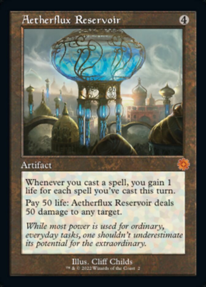 Aetherflux Reservoir (Retro) [The Brothers' War Retro Artifacts] | Devastation Store