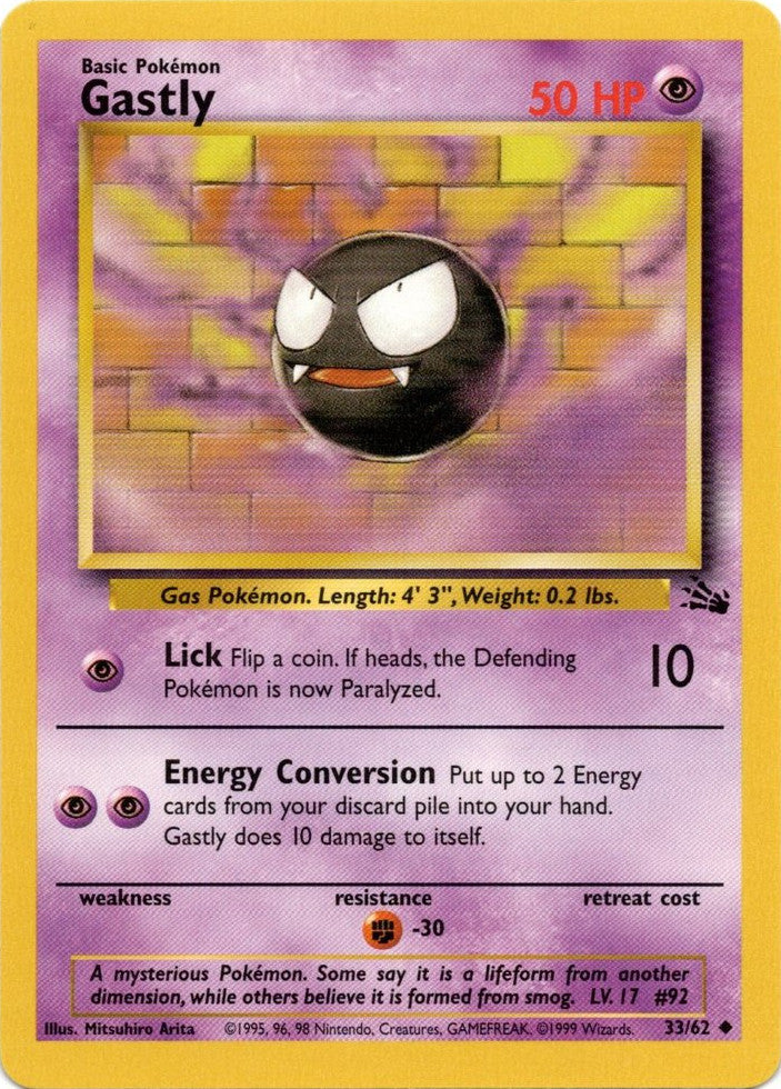 Gastly (33/62) [Fossil Unlimited] | Devastation Store