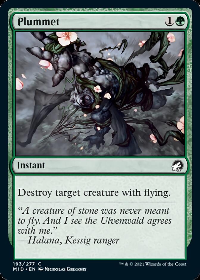 Plummet [Innistrad: Midnight Hunt] | Devastation Store