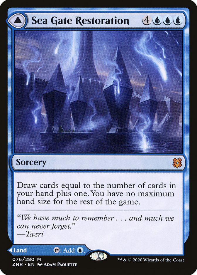 Sea Gate Restoration // Sea Gate, Reborn [Zendikar Rising] | Devastation Store