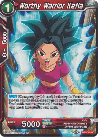 Worthy Warrior Kefla [DB2-009] | Devastation Store