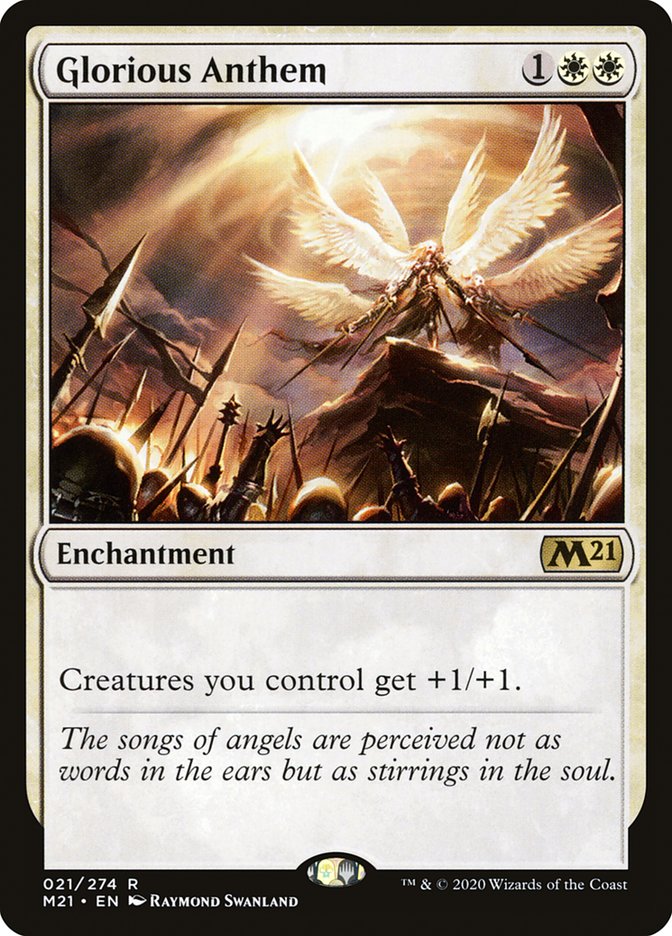 Glorious Anthem [Core Set 2021] | Devastation Store