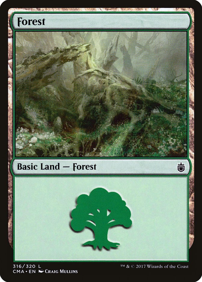 Forest (316) [Commander Anthology] | Devastation Store