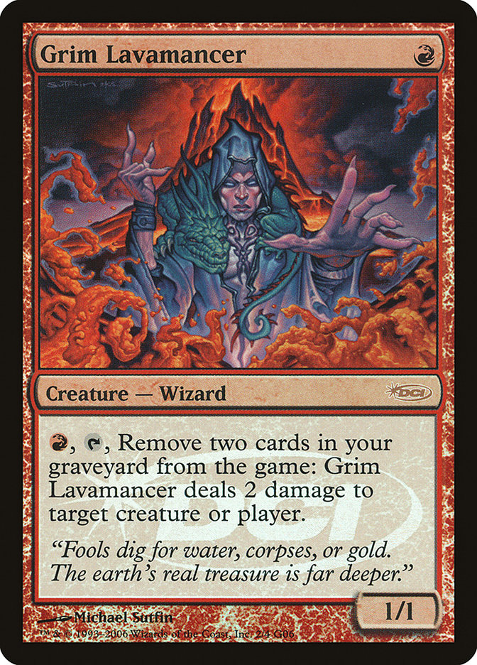 Grim Lavamancer [Judge Gift Cards 2006] - Devastation Store | Devastation Store