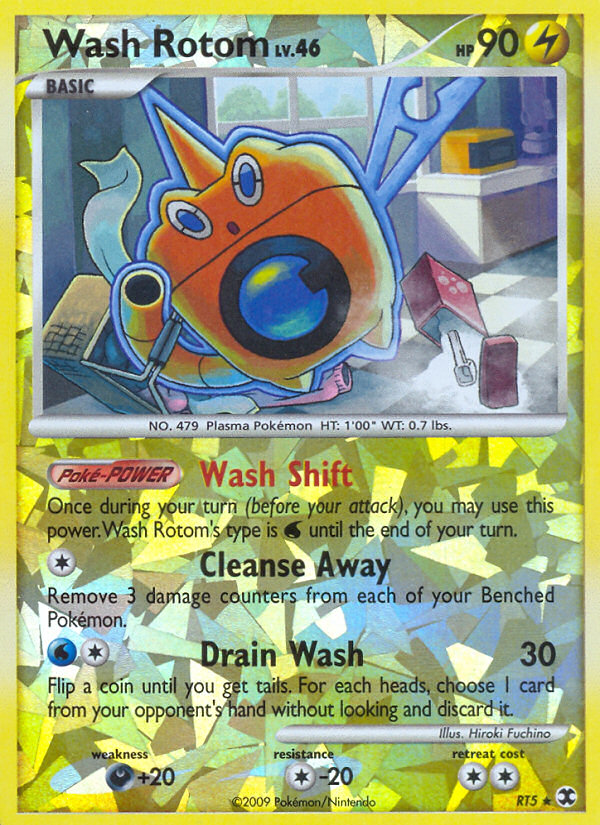 Wash Rotom (RT5) [Platinum: Rising Rivals] | Devastation Store