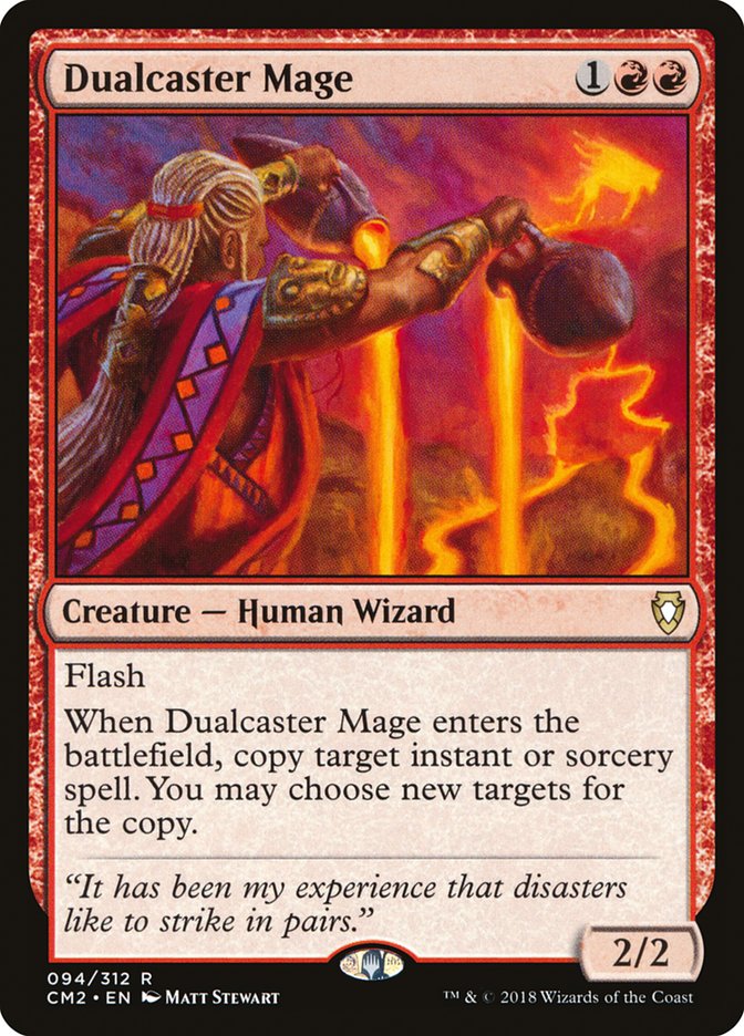 Dualcaster Mage [Commander Anthology Volume II] | Devastation Store