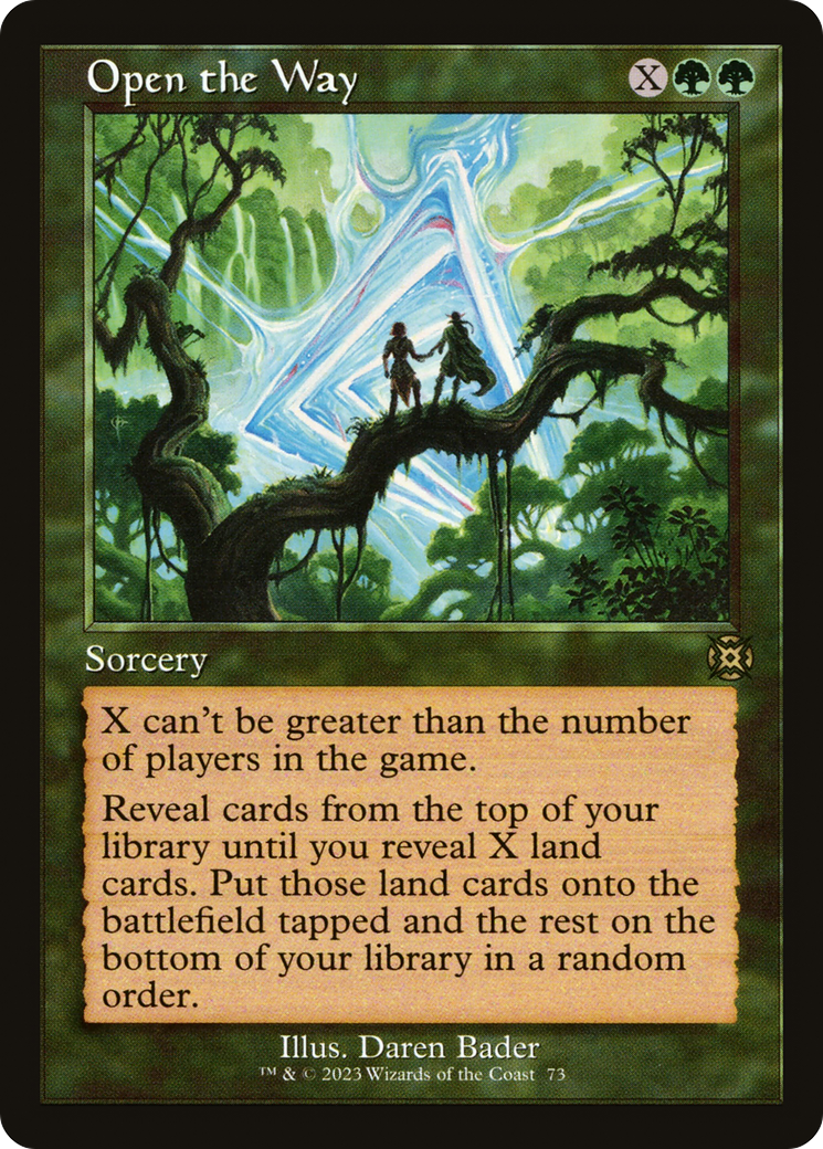 Open the Way (Retro) [March of the Machine: The Aftermath] | Devastation Store