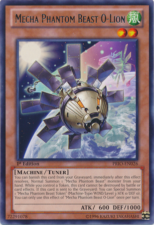 Mecha Phantom Beast O-Lion [PRIO-EN026] Rare | Devastation Store