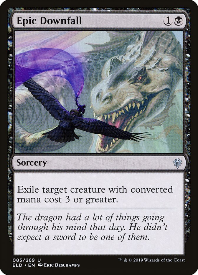 Epic Downfall [Throne of Eldraine] | Devastation Store