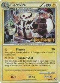 Electivire (20/102) (Staff Prerelease Promo) [HeartGold & SoulSilver: Black Star Promos] | Devastation Store