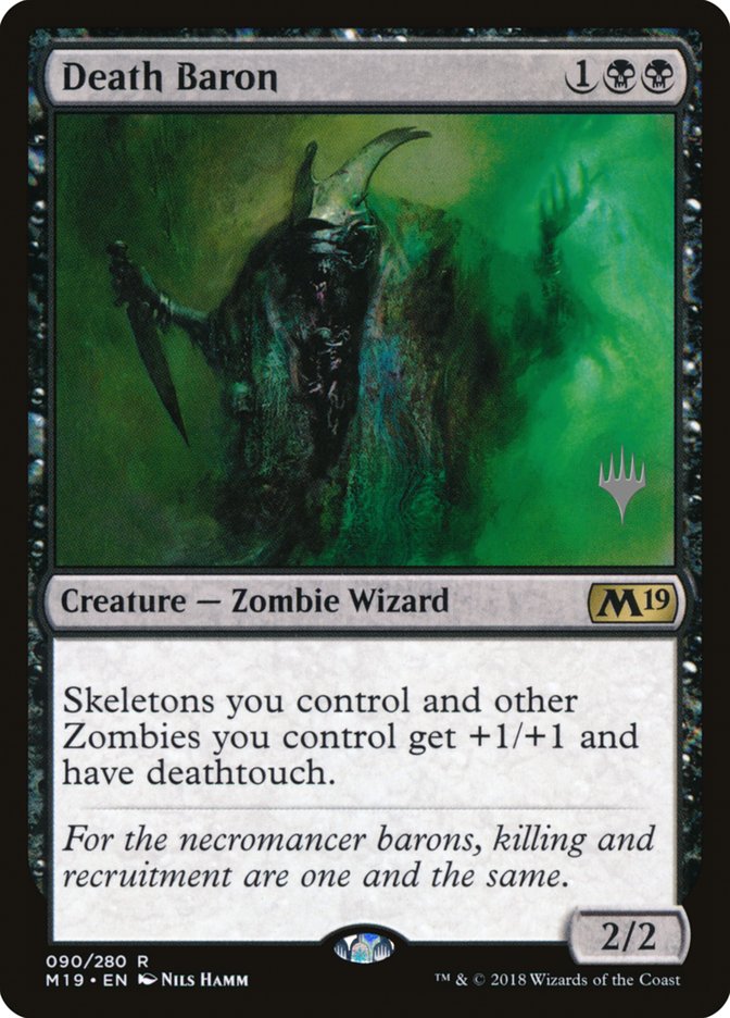 Death Baron (Promo Pack) [Core Set 2019 Promos] | Devastation Store