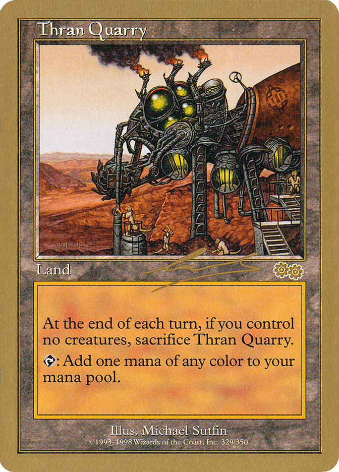Thran Quarry (Nicolas Labarre) [World Championship Decks 2000] | Devastation Store