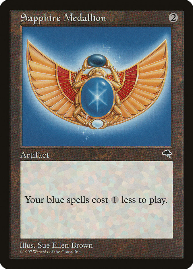 Sapphire Medallion [Tempest] - Devastation Store | Devastation Store