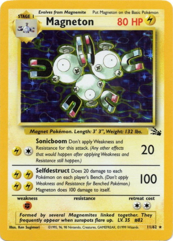 Magneton (11/62) [Fossil Unlimited] | Devastation Store