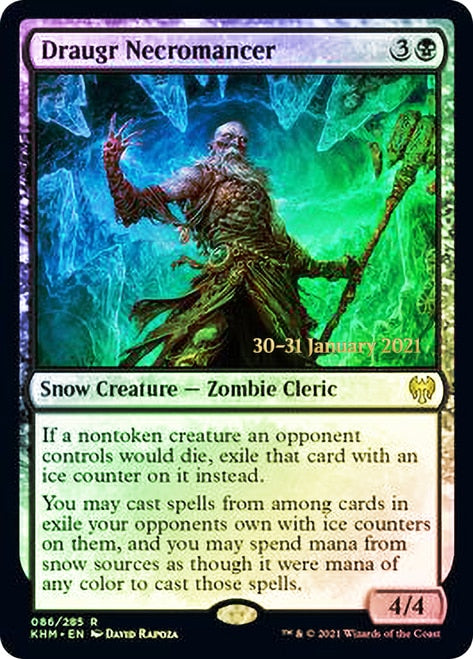 Draugr Necromancer [Kaldheim Prerelease Promos] | Devastation Store