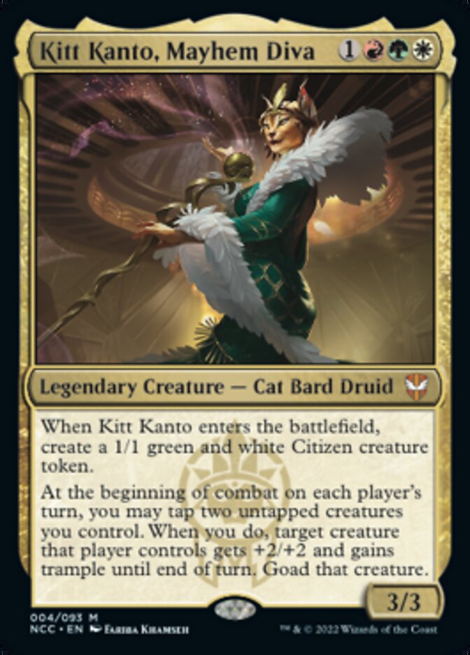Kitt Kanto, Mayhem Diva [Streets of New Capenna Commander] | Devastation Store