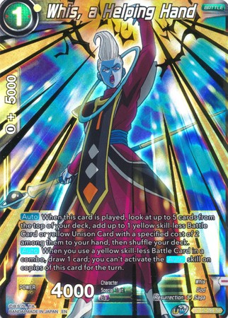 Whis, a Helping Hand [BT12-099] | Devastation Store