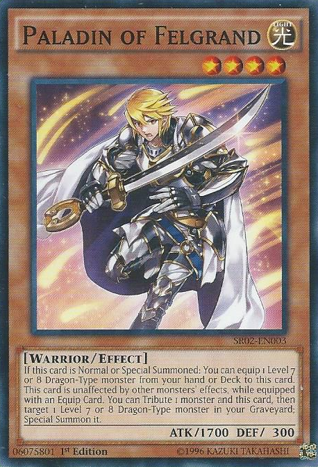 Paladin of Felgrand [SR02-EN003] Common | Devastation Store