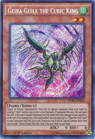 Geira Guile the Cubic King [MVP1-ENS36] Secret Rare | Devastation Store