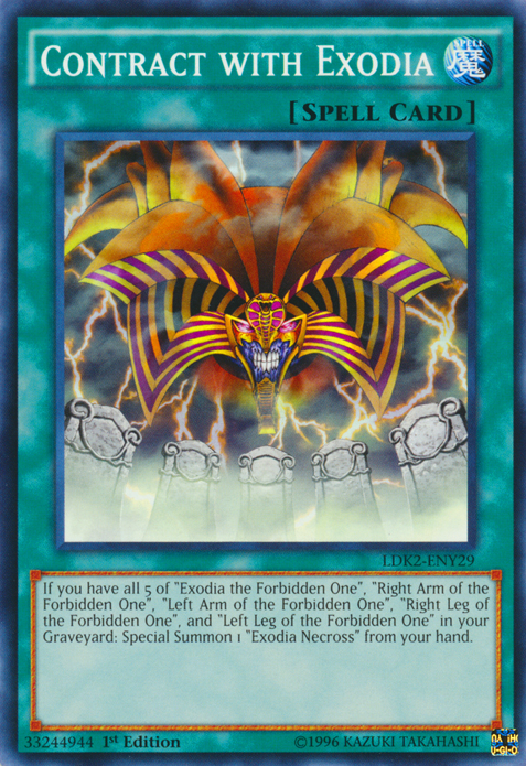 Contract with Exodia [LDK2-ENY29] Common | Devastation Store