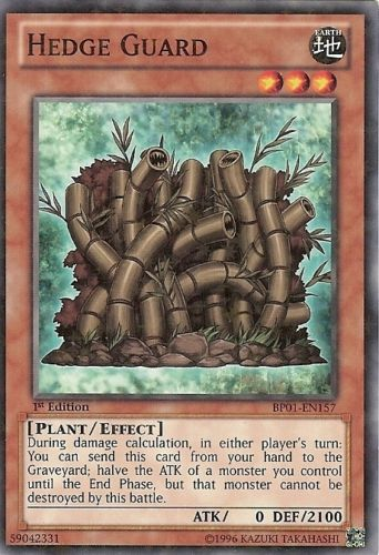 Hedge Guard [BP01-EN157] Starfoil Rare | Devastation Store