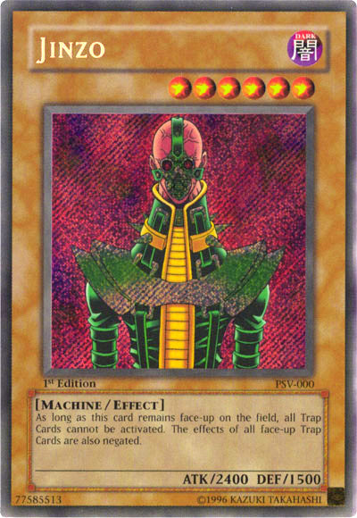 Jinzo [PSV-000] Secret Rare | Devastation Store