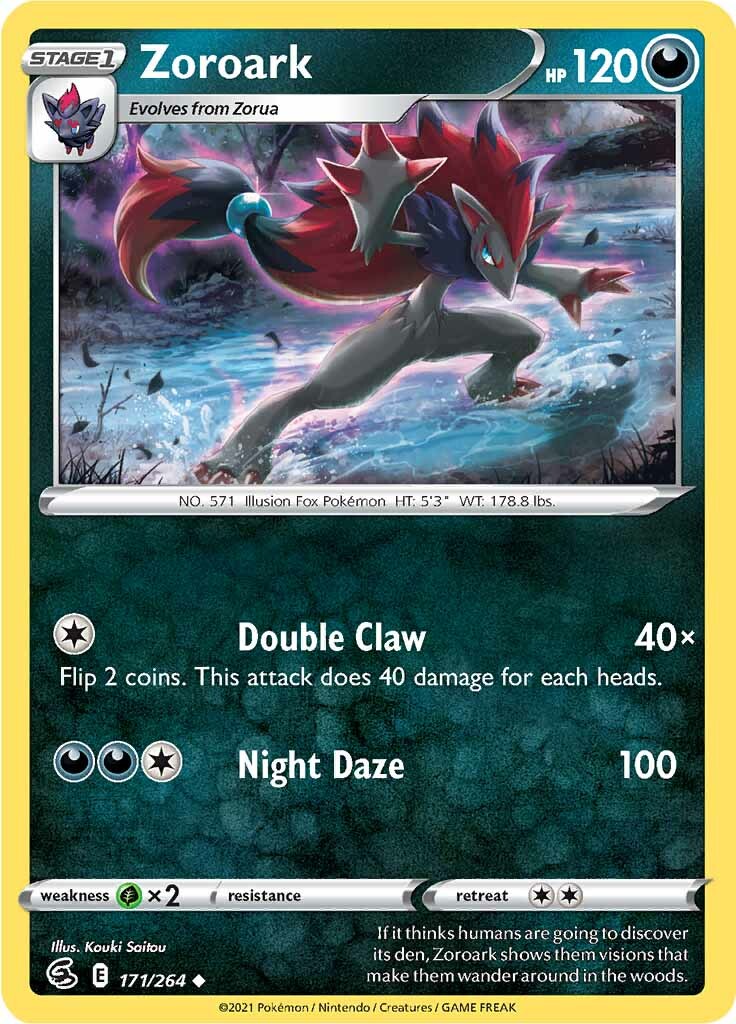 Zoroark (171/264) [Sword & Shield: Fusion Strike] | Devastation Store