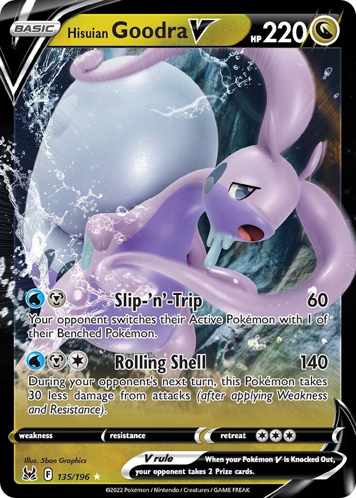 Hisuian Goodra V (135/196) [Sword & Shield: Lost Origin] | Devastation Store