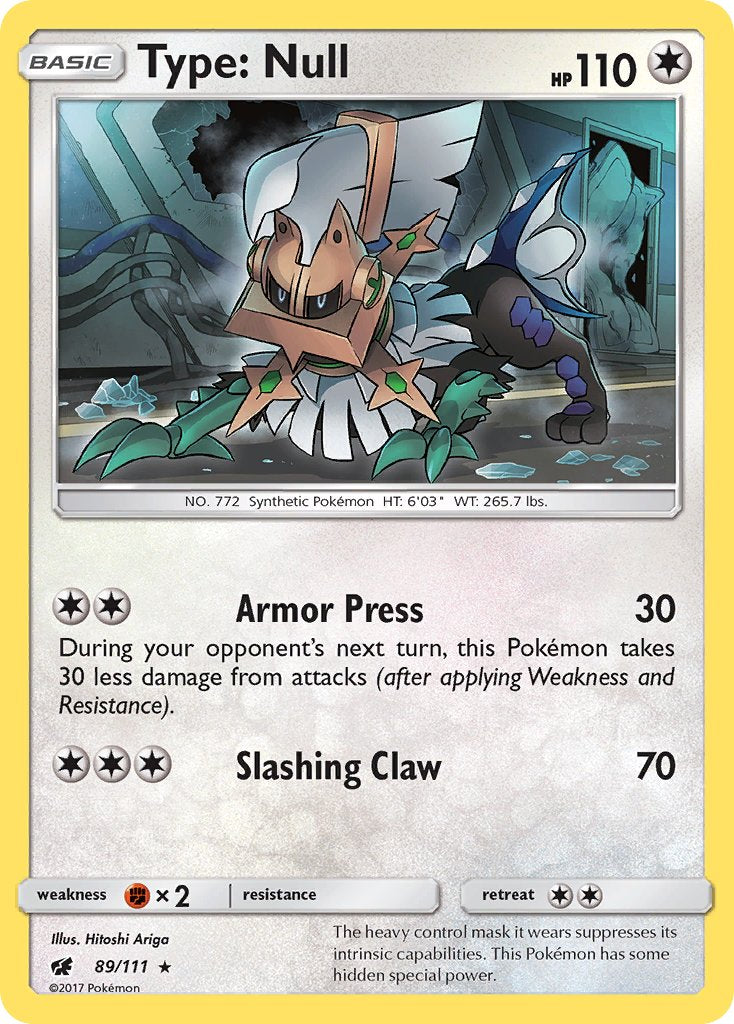 Type: Null (89/111) (Theme Deck Exclusive) [Sun & Moon: Crimson Invasion] | Devastation Store