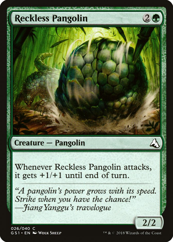 Reckless Pangolin [Global Series Jiang Yanggu & Mu Yanling] - Devastation Store | Devastation Store