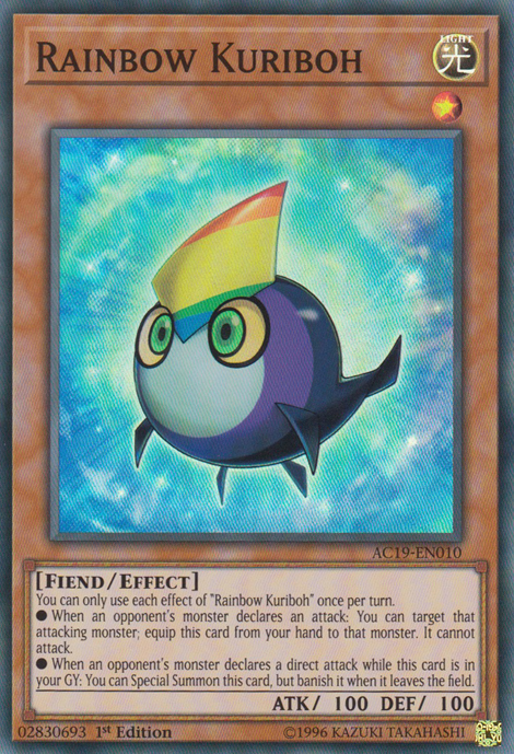 Rainbow Kuriboh [AC19-EN010] Super Rare | Devastation Store