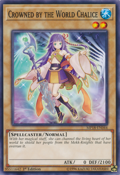 Crowned by the World Chalice [MP18-EN044] Common | Devastation Store