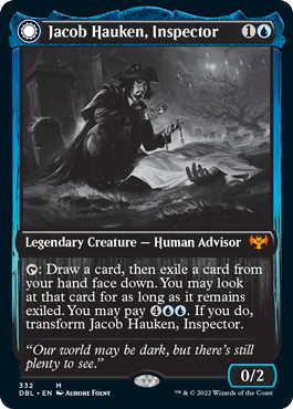 Jacob Hauken, Inspector // Hauken's Insight [Innistrad: Double Feature] | Devastation Store