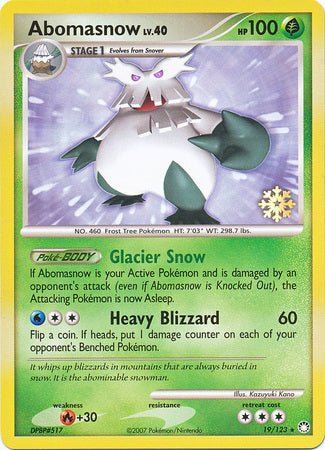 Abomasnow (19/123) [Countdown Calendar Promos] | Devastation Store