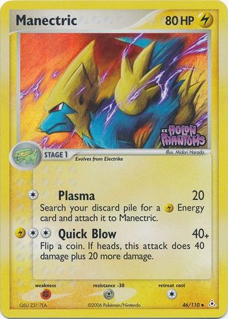 Manectric (46/110) (Stamped) [EX: Holon Phantoms] | Devastation Store