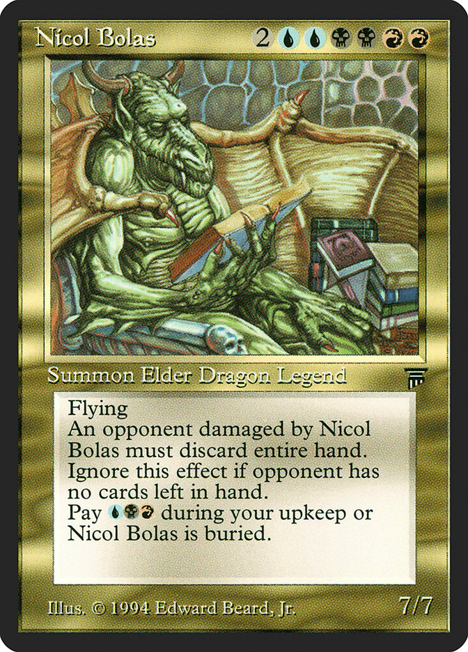 Nicol Bolas [Legends] - Devastation Store | Devastation Store