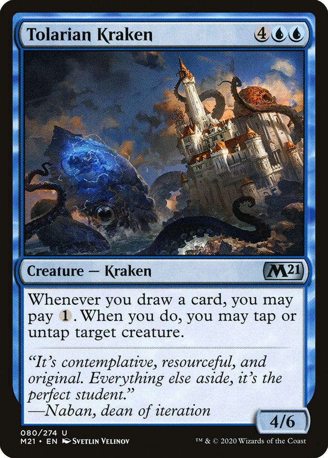 Tolarian Kraken [Core Set 2021] | Devastation Store