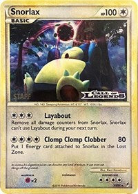 Snorlax (33/95) (Staff Prerelease Promo) [Nintendo: Black Star Promos] | Devastation Store