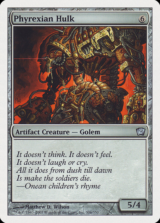 Phyrexian Hulk [Ninth Edition] - Devastation Store | Devastation Store