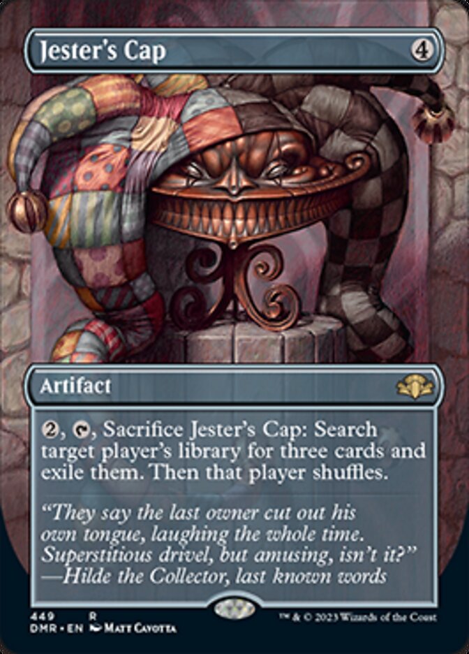 Jester's Cap (Borderless Alternate Art) [Dominaria Remastered] | Devastation Store
