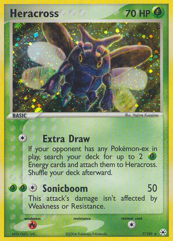 Heracross (7/101) [EX: Hidden Legends] | Devastation Store