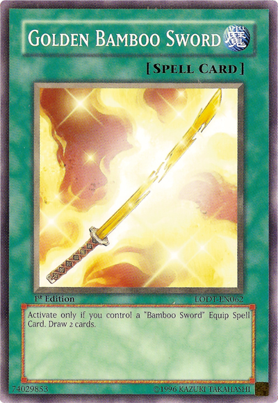 Golden Bamboo Sword [LODT-EN062] Common | Devastation Store