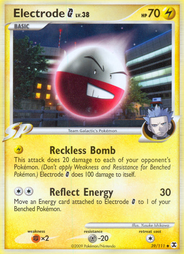 Electrode G (39/111) [Platinum: Rising Rivals] | Devastation Store