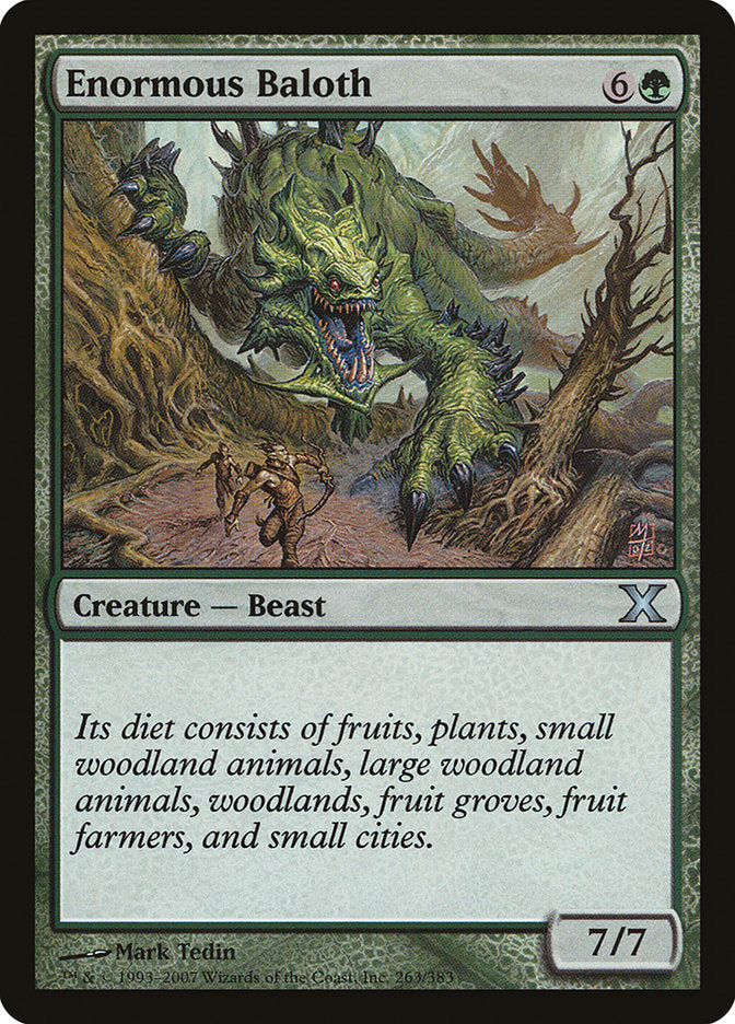 Enormous Baloth [Tenth Edition] | Devastation Store