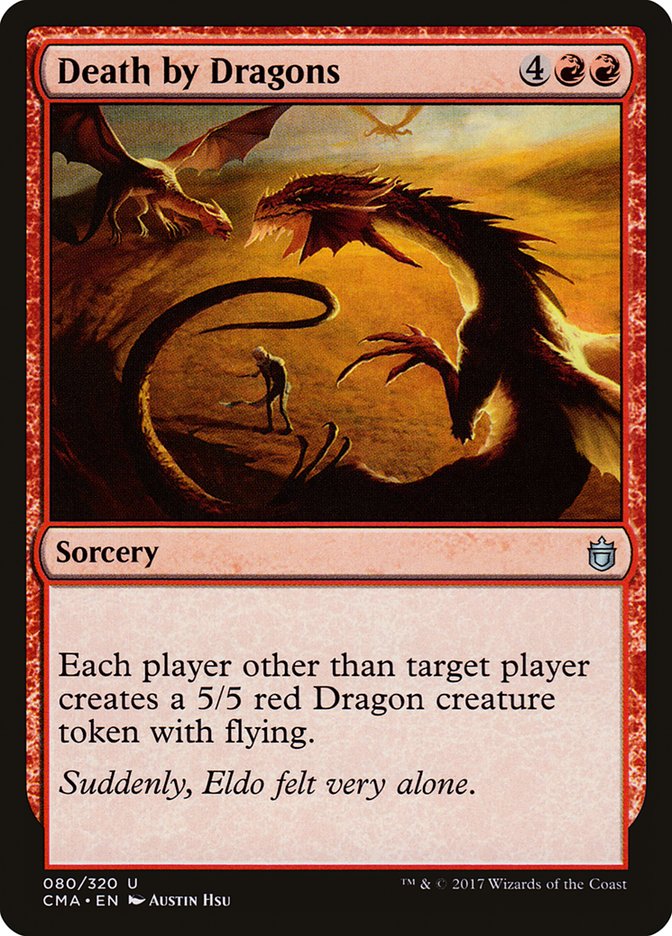 Death by Dragons [Commander Anthology] - Devastation Store | Devastation Store