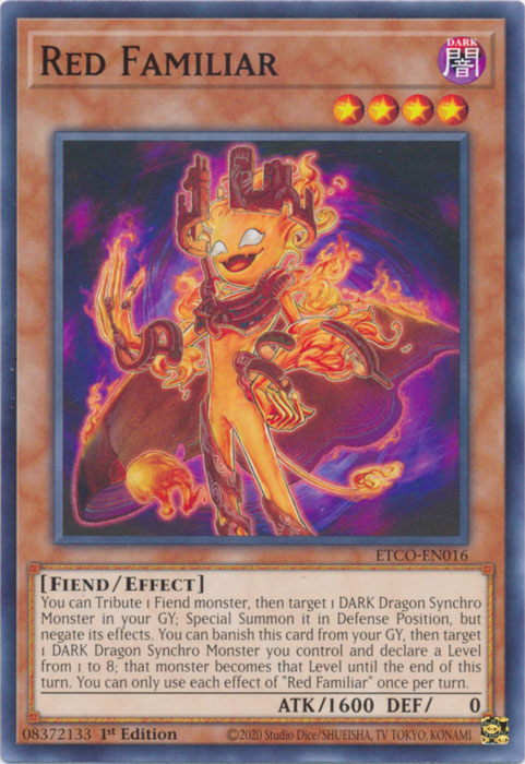Red Familiar [ETCO-EN016] Common | Devastation Store