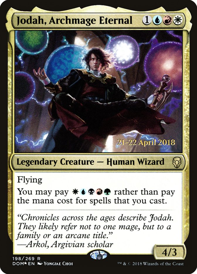 Jodah, Archmage Eternal  [Dominaria Prerelease Promos] | Devastation Store